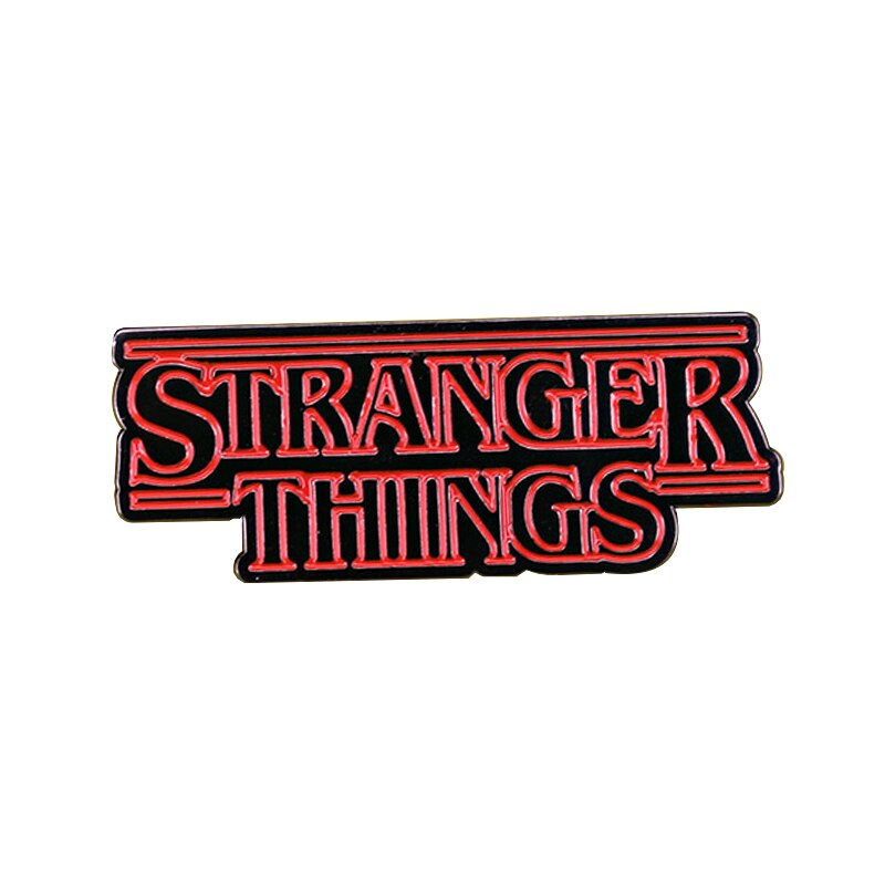 Stranger Things Pin Badges