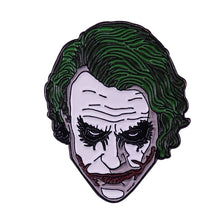 Load image into Gallery viewer, Dark Knight Joker Pin Badge
