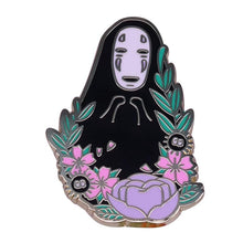 Load image into Gallery viewer, Ghibli No Face Pin Badges
