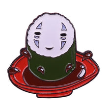 Load image into Gallery viewer, Ghibli No Face Pin Badges
