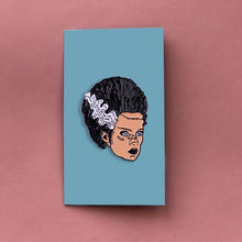 Load image into Gallery viewer, Bride of Frankenstein Pin Badge
