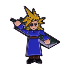 Load image into Gallery viewer, Final Fantasy VII Pin Badges
