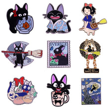 Load image into Gallery viewer, Ghibli Kiki&#39;s Delivery Service Pin Badges
