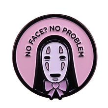 Load image into Gallery viewer, Ghibli No Face Pin Badges
