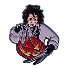 Load image into Gallery viewer, Edward Scissorhands Pin Badges
