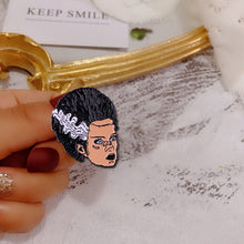 Load image into Gallery viewer, Bride of Frankenstein Pin Badge
