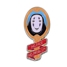 Load image into Gallery viewer, Ghibli No Face Pin Badges
