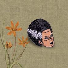 Load image into Gallery viewer, Bride of Frankenstein Pin Badge
