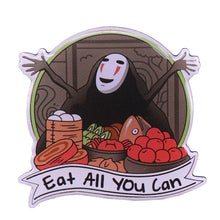 Load image into Gallery viewer, Ghibli No Face Pin Badges
