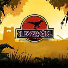 Load image into Gallery viewer, Jurassic Park Clever Girl Pin Badge
