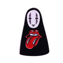 Load image into Gallery viewer, Ghibli No Face Pin Badges
