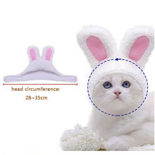 Load image into Gallery viewer, Cute Rabbit Ears Cap for Cats
