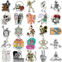 Load image into Gallery viewer, Skeleton Sticker Pack (50)
