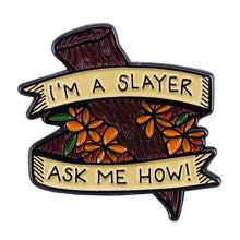 Load image into Gallery viewer, Buffy The Vampire Slayer Pin Badges
