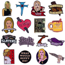 Load image into Gallery viewer, Buffy The Vampire Slayer Pin Badges
