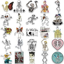 Load image into Gallery viewer, Skeleton Sticker Pack (50)
