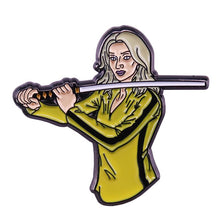 Load image into Gallery viewer, Kill Bill Pin Badges &amp; Keychain
