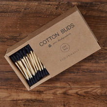 Load image into Gallery viewer, Eco Cotton Buds (200) - Bamboo, Zero Plastic
