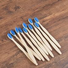 Load image into Gallery viewer, Toothbrush 10 Pack - Eco Friendly Bamboo (Soft Bristle)
