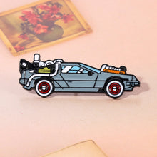 Load image into Gallery viewer, Back to the Future Delorean Pin Badge
